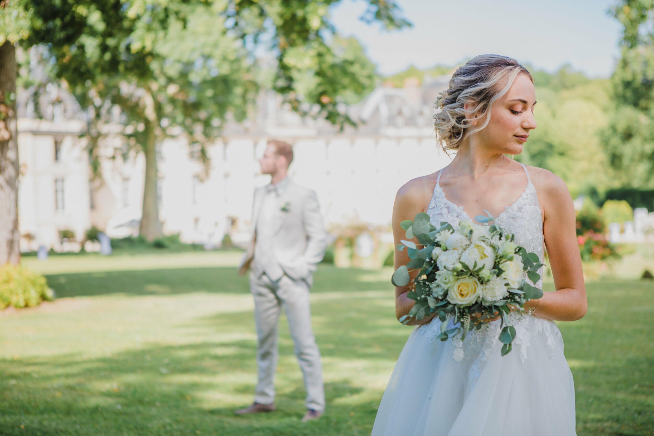 Portrait des mariés - Gaelle Gilot Make up